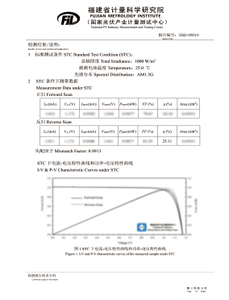 Perovskite conversion efficiency 25.11%